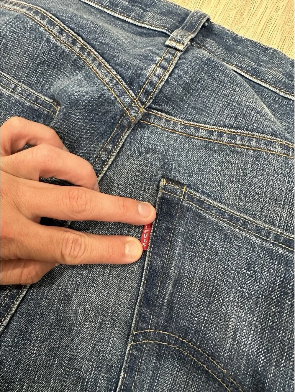 LVC Levi's Vintage Clothing 36x34 505-0217 BigE Selvedge Jeans